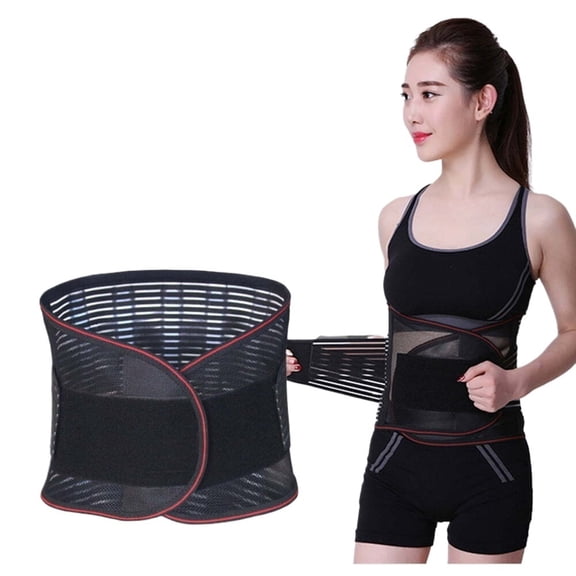 Back Braces for Lower Back Pain Relief Sciatica Scoliosis Herniated Disc Adjustable Support Straps Men Women Lower Back Support Spine Support Belt Orthopedic Breathable Waist Corset