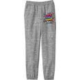 thumbnail image 1 of Back By Popular Demand Back To School Adult Heather Gray Jogger Pants-Medium, 1 of 2