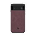 thumbnail image 1 of Back Case Compatible with Google Pixel 6a, Classic Anti-Scratch PU Leather Shockproof Protective Thin Fit Skin Friendly Phone Case Cover Designed for Google Pixel 6a, Winered, 1 of 9