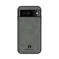 thumbnail image 1 of Back Case Compatible with Google Pixel 7, Classic Anti-Scratch PU Leather Shockproof Protective Thin Fit Skin Friendly Phone Case Cover Designed for Google Pixel 7, Gray, 1 of 9