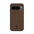 thumbnail image 1 of Back Case Compatible with Google Pixel 9a, Classic Anti-Scratch PU Leather Shockproof Protective Thin Fit Skin Friendly Phone Case Cover Designed for Google Pixel 9a, Brown, 1 of 8