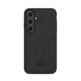 thumbnail image 1 of Back Case Compatible with Samsung Galaxy S25, Classic Anti-Scratch PU Leather Shockproof Protective Thin Fit Skin Friendly Phone Case Cover Designed for Samsung Galaxy S25, Black, 1 of 9