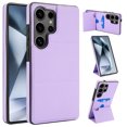thumbnail image 1 of Back Case for Samsung Galaxy S25 Ultra, Card Slots Kickstand PU Leather Magnetic Button Shockproof Protective Stylish Ultra Slim Phone Case Cover Compatible with Samsung Galaxy S25 Ultra, Lightpurple, 1 of 7