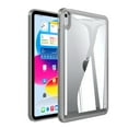thumbnail image 1 of Back Case for iPad mini 5/mini 4, Slim Clear Transparent Back Cover with Shockproof Acrylic Back + Soft TPU Bumper Frame Anti-Fingerprint Lightweight for iPad mini 5/mini 4, Gray, 1 of 6
