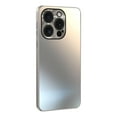 thumbnail image 1 of Back Case for iPhone 16, PC + TPU Material, Luxury Frosted Drop Protective Ultra Slim Shockproof Lightweight Anti-Scratch Men Women Anti-Fingerprint Cover for iPhone 16, Titaniumgray, 1 of 6