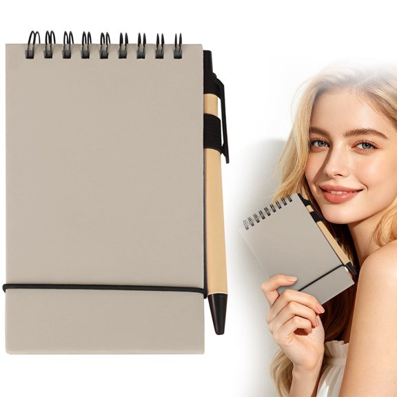 Back to Class Supplies, Top Wire Bound, 3.6 x 5.8 Inch Pocket Notepad, College Ruled, 50 Sheets 100 Pages for Classroom Note-Taking, Study Tracking, Teacher Essentials and Office Essentials (Gray)