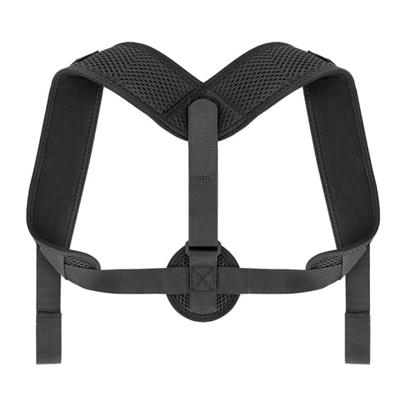 Back Correction Belt With Padding Adjustable Shoulder Strap Back Support
