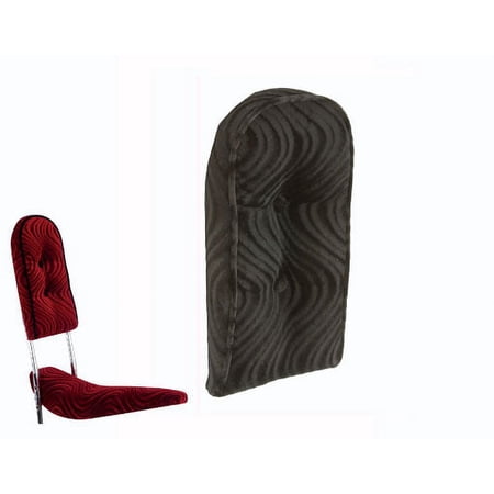 Back Cushion Velour Black.bike Back Cushion , bicycle Back Cushion ,vinyl Back Cushion