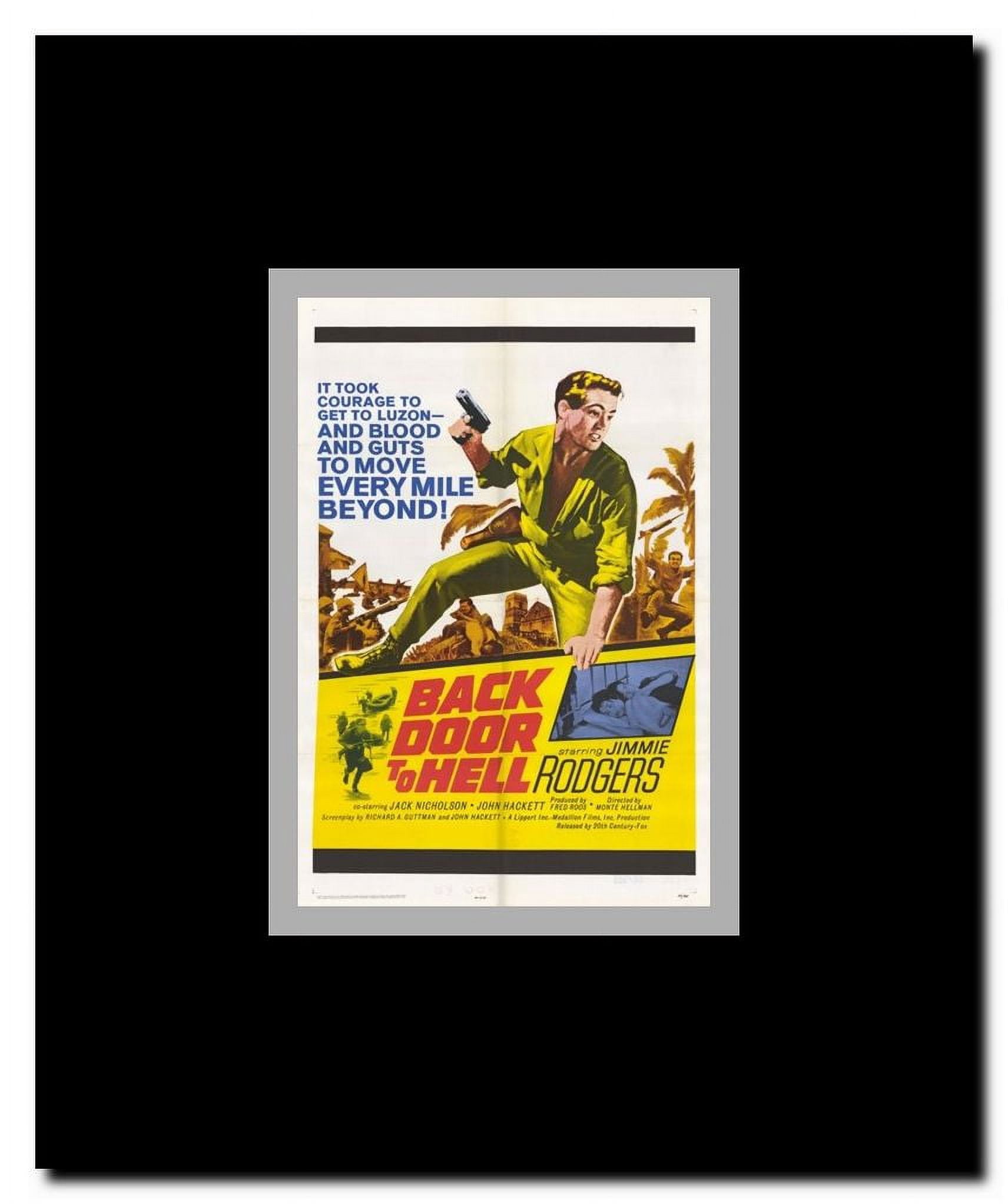 Back Door to Hell Framed Movie Poster
