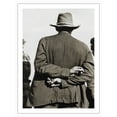 thumbnail image 1 of Back (Drought Refugees) - Vintage B&W Photograph by Dorothea Lange c.1935 - Bamboo Fine Art 290gsm Paper Print (Unframed) 24x32in, 1 of 4