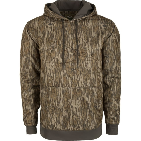 Drake Waterfowl Back Eddy Embossed Hoodie