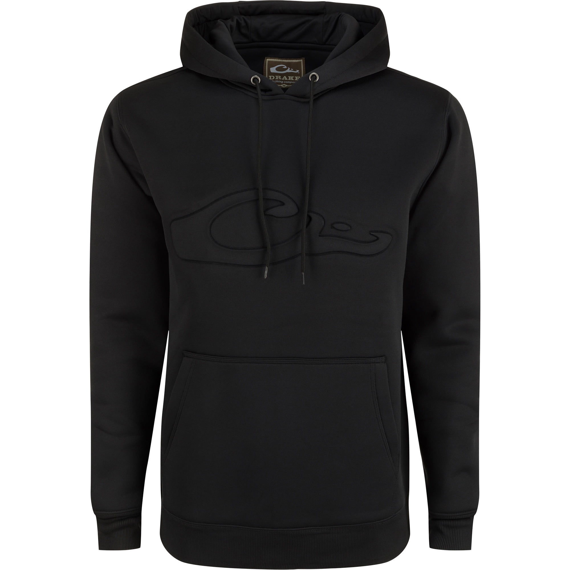 Drake Waterfowl Back Eddy Embossed Hoodie