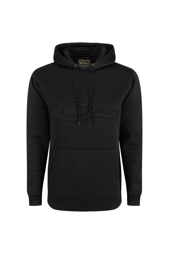 Back Eddy Embossed Hoodie