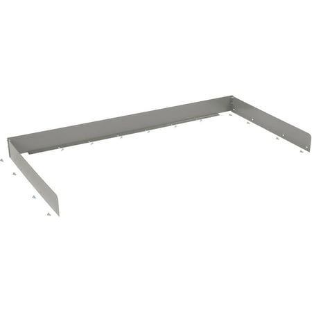 Global Industrial SB-3048 48 x 30 in. Back & End Stops Workbench, Gray