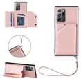 thumbnail image 1 of Back Flip Wallet Case for Samsung Galaxy Note 20 Ultra,Slim Skin Friendly PU Leather Folio Case with Stand Card Slots Magnetic Closure Wrist Strap Phone Cover for Samsung Galaxy Note 20 Ultra,Rosegold, 1 of 11