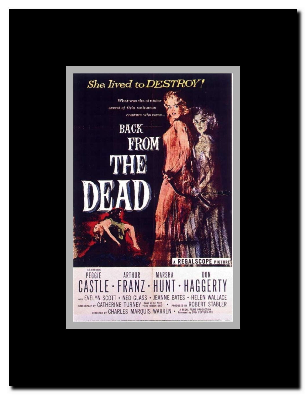 Back From the Dead Framed Movie Poster