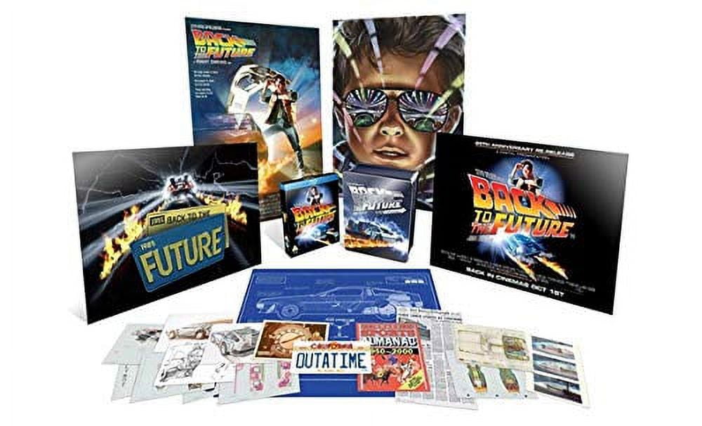  Back to the Future: 25th Anniversary Trilogy [Blu-ray] :  Michael J. Fox, Christopher Lloyd, Lea Thompson, Thomas F. Wilson, Crispin  Glover, Casey Siemaszko, Mary Steenburgen, Claudia Wells, Billy Zane,  Elisabeth Shue