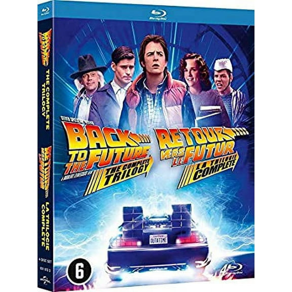 Back to the Future Trilogy - 4-Disc Set ( Back to the Future / Back to the Future Part II / Back to the Future Part III ) ( Back to the Future / Back to the Fut [ Blu-Ray, Reg.A/B/C Import - Belgium ]