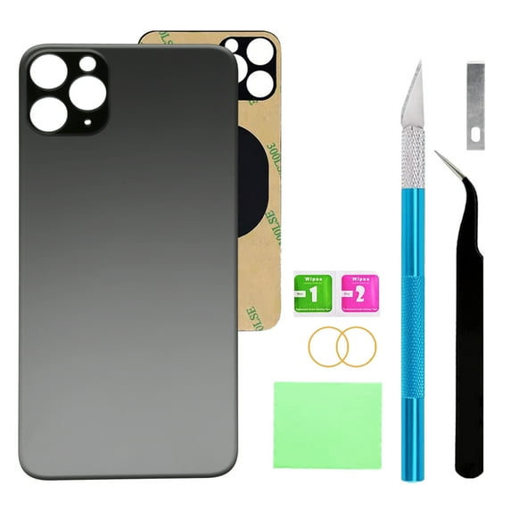 Back Glass Replacement for 12 Pro Max - Back Glass Replacement for iPhone 12 Pro Max 6.7 Inch with Repairing Tool Kits