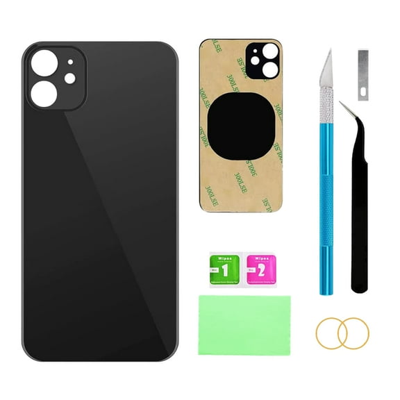 Back Glass Replacement for iPhone 11  -  Back Glass Replacement for iPhone 11 6.1 Inches with Repairing Tool Kits