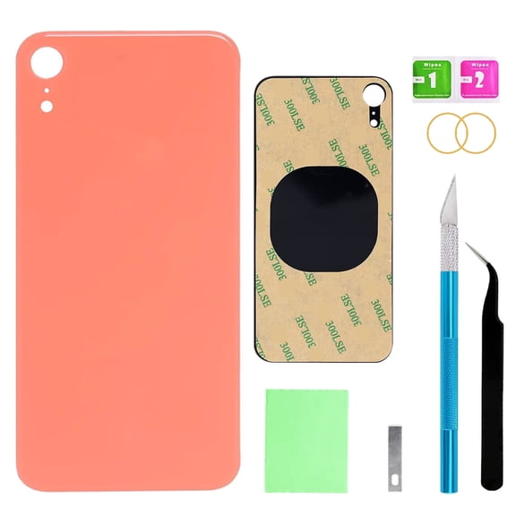 Back Glass Replacement for iPhone xr - Back Glass Replacement for iPhone xr 6.1 Inches with Repairing Tool Kits