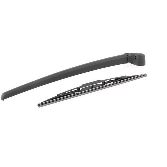 Back Glass Wiper Arm and Blade Assembly - Compatible with 2006 - 2013 Audi A3 2.0L 4-Cylinder 2007 2008 2009 2010 2011 2012