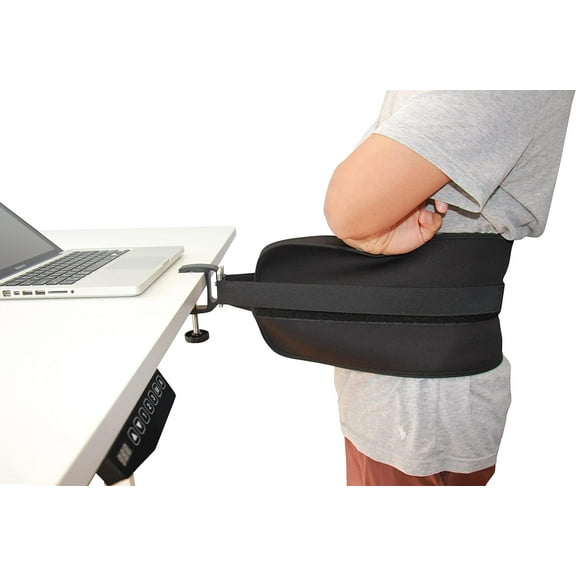 Back Hammock System Lumbar Support Belt for Standing Desk Users- Ergonomic, Comfort, Lower Back Pain Relief, Anti-Fatigue - Home Office Accessories
