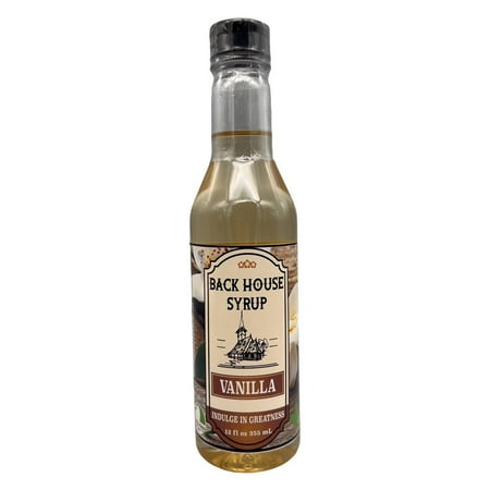 Back House Syrup Vanilla Syrup