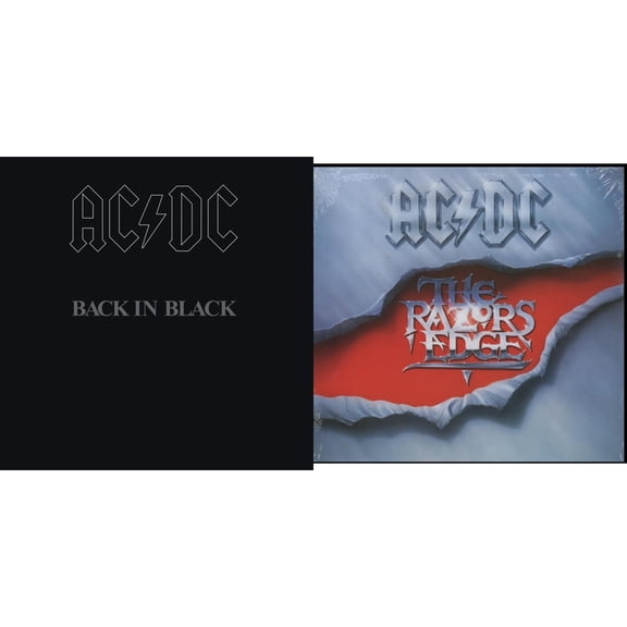 Back In Black (180G) & RazorS Edge (180G) [LP Vinyl Bundle]