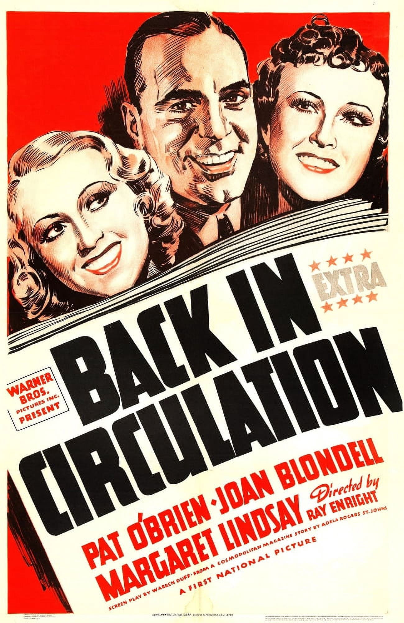 Back In Circulation Canvas Art - (11 x 17)