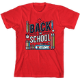 thumbnail image 1 of Back In School Adult Red Crew Neck Short Sleeve Tee-XXL, 1 of 4