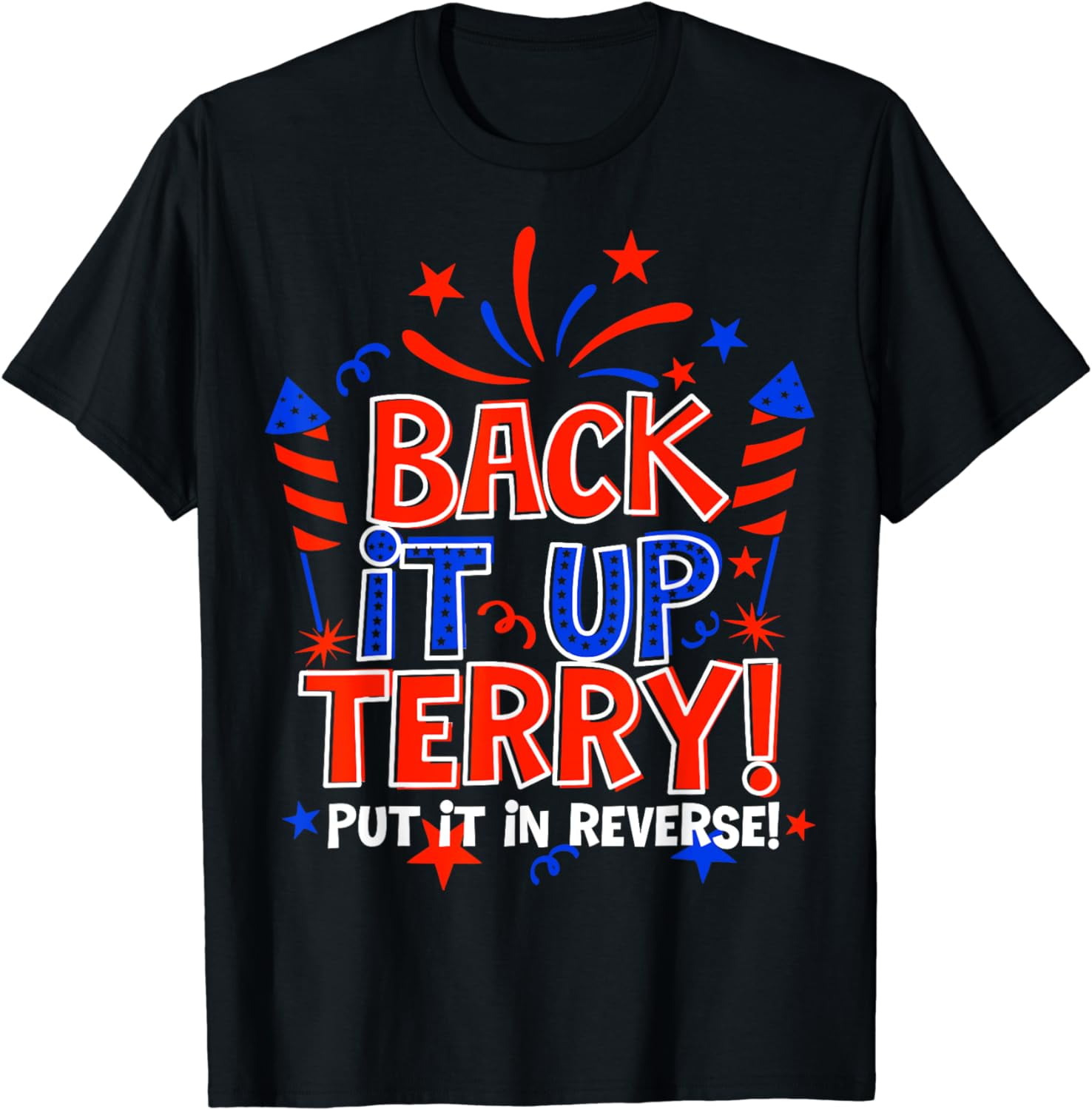 spectacular fourth of july firework t shirt design