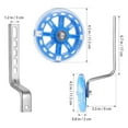 Back Lights Stabilizer wheels Universal Child Bike Wheels Auxiliary