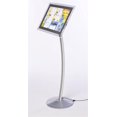 thumbnail image 1 of Back-Lit LED Menu Stand Illuminates 11 x 17-Inch Signs, 15-3/8 x 50 x 19-Inch, Vertical Or Horizontal Frame, Free-Standing Frame (CMB1711LED), 1 of 1