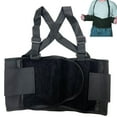 thumbnail image 1 of Back Lumbar Lower Waist Support Brace Suspender Work Belt Heavy Duty Weight Lift, 1 of 5
