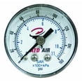 thumbnail image 1 of Back Mount Mounted Replacement Air Pressure Gage Gauge 1/4" NPT for Compressor, 1 of 1