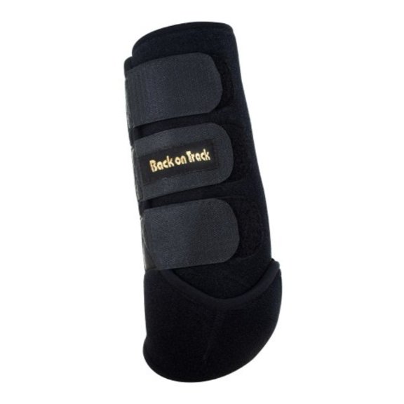Back on Track Therapeutic Horse Exercise Boot for Front Leg, Medium, Black