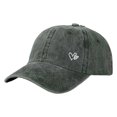 Back Opening Baseball Cap for Ponytail Wearers, Soft Textile Finish ...
