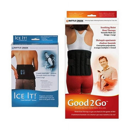 Back Pain Kit With Moist Heat And Cold Therapy Part No. F00650 (1/ea)