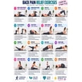 Back Pain Relief Poster Stretch Mobility Chart - Walmart.com