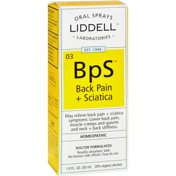 Back Pain Sciatica By Liddell - 1 Ounce