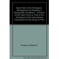 thumbnail image 1 of Pre-Owned Back Pain in the Workplace : Management of Disability in Nonspecific Conditions 9780931092114 Used, 1 of 1
