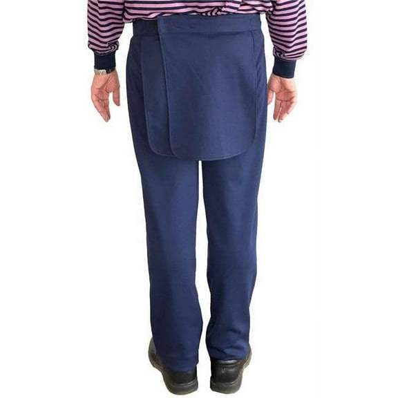 Back-Panel Adaptive Pants for Mens - Jack, Navy - Medium