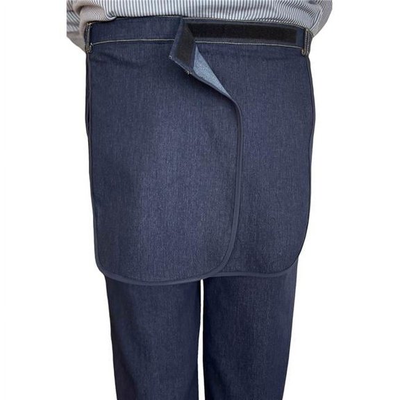 Back-Panel Adaptive Pants for Mens - Liam, Blue - Large
