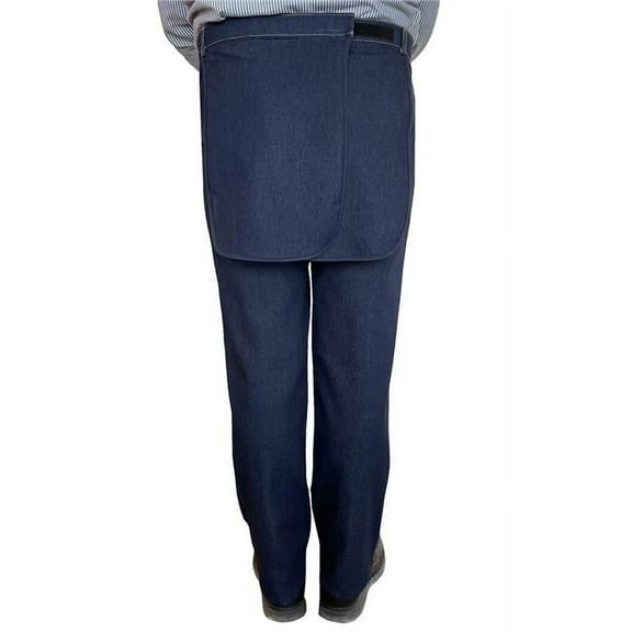 Back-Panel Adaptive Pants for Mens - Liam, Blue - Medium