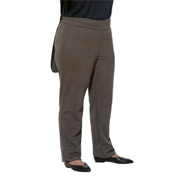 Back-Panel Adaptive Pants for Women - Tricotti, Charcoal - Extra Small