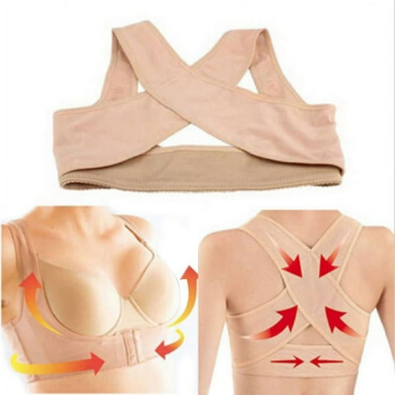 Back Posture Corrector for Women, Corset Belt Shapewear Back Shoulder Corrector- Effective and Comfortable Posture Brace for Slouching & Hunching