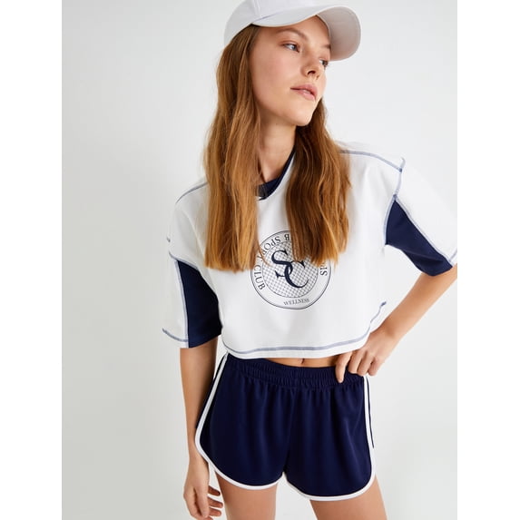Back Printed Sport T-Shirt