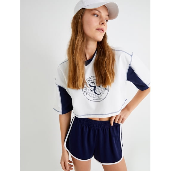 Back Printed Sport T-Shirt