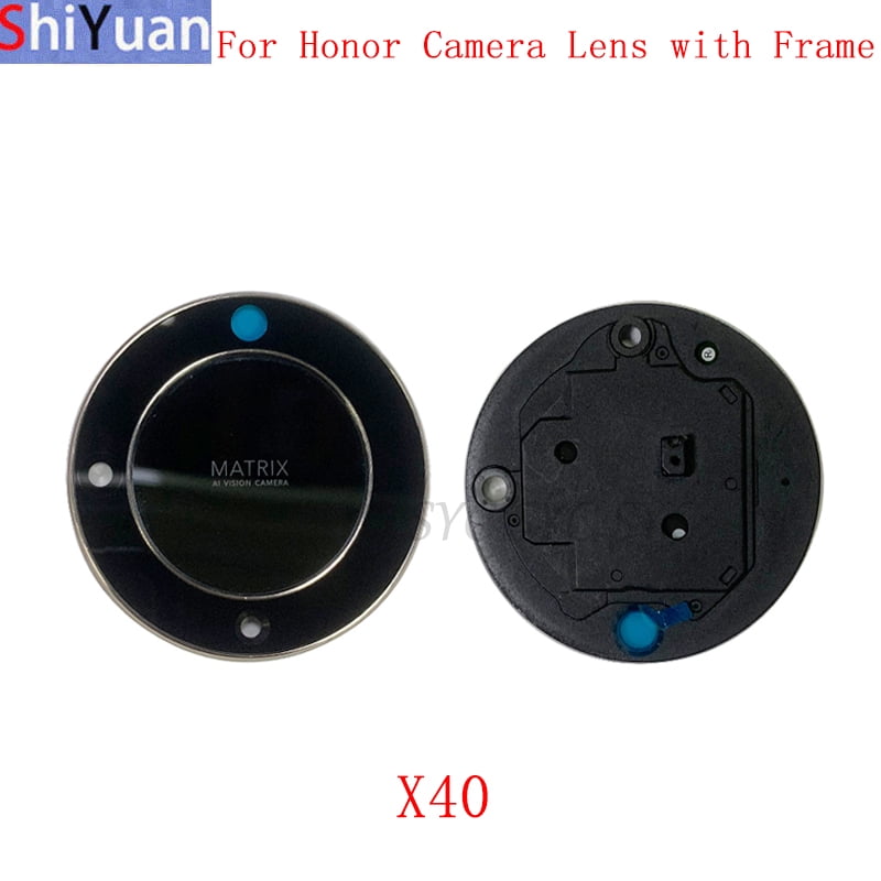 Back Rear Camera Lens Glass Frame For Huawei Honor X40 Camera Glass